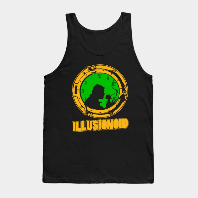 Illusionoid Logo Tank Top by baronvonnug